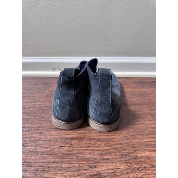 Joseph Abboud Navy Lucca Suede Mens Boots Size 13 - Picture 7 of 7